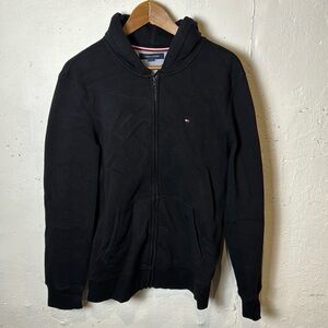 Men’s Tommy Hilfiger zip up hoodie Size M - Black